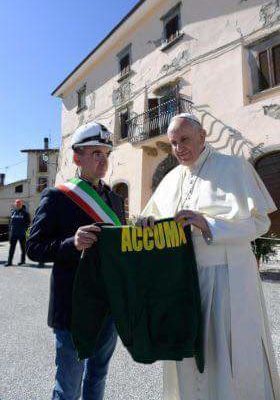 Il Papa ed il Sindaco - Accumoli